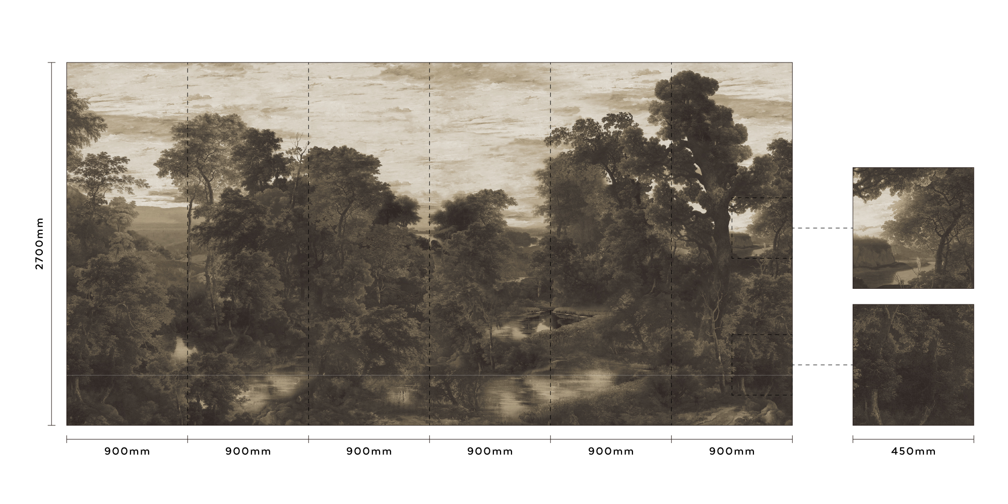 Woodland / LOOK515 寸法・詳細画像 1