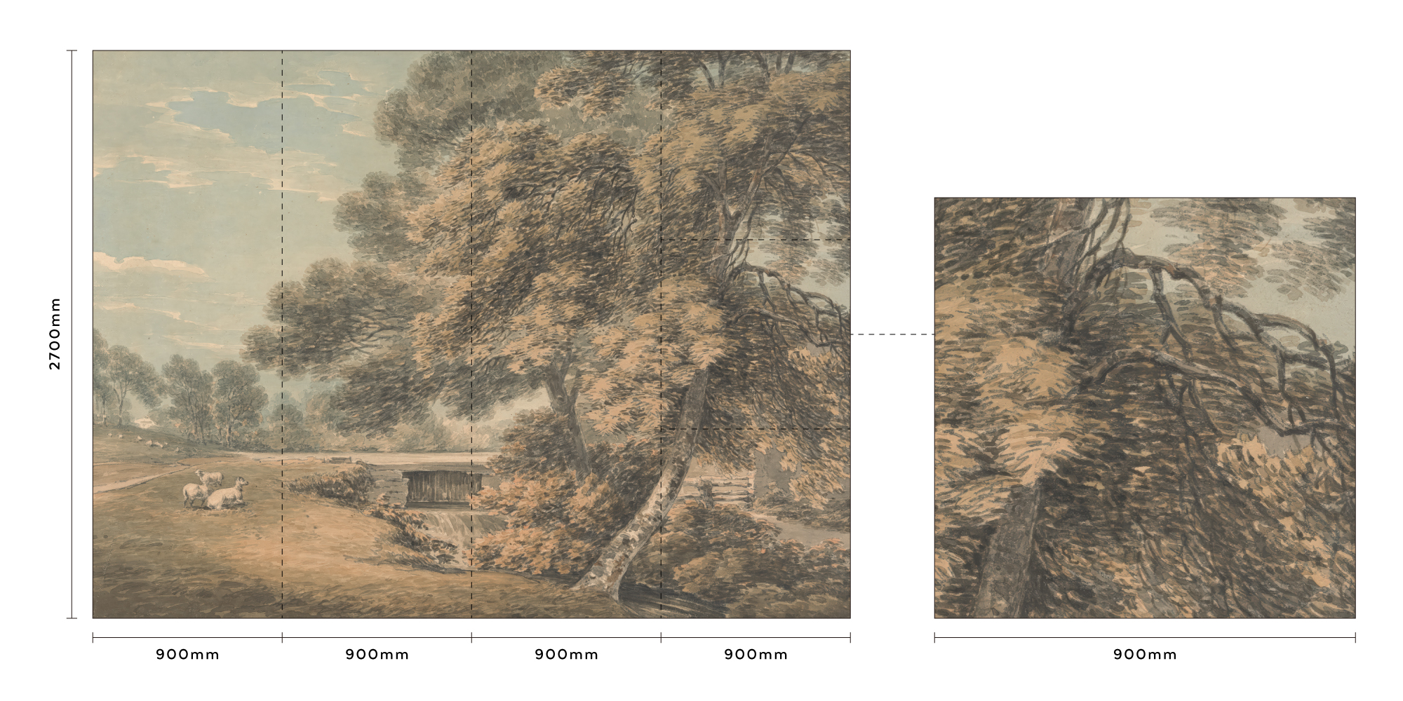 Cornwall / LOOK513～514 寸法・詳細画像 1
